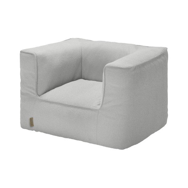 Világosszürke párnázott kerti fotel Grow – Blomus