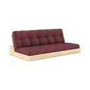 Borvörös kinyitható kanapé 196 cm Base – Karup Design