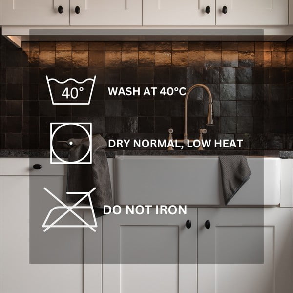 Konyharuha szett 2 db-os 40x60 cm Rice – Tiseco Home Studio-image-4