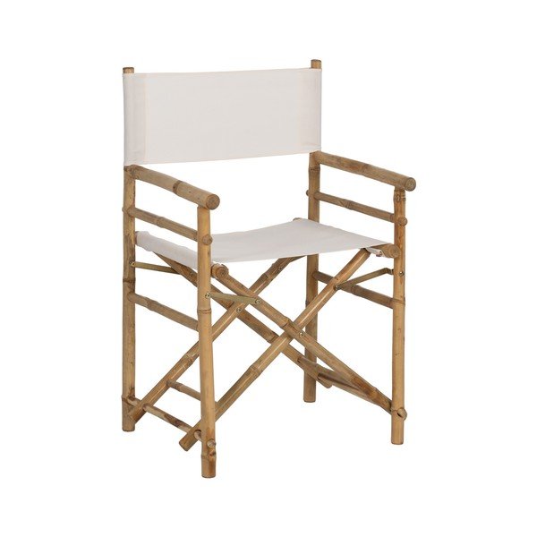 Natúr színű bambusz összecsukható étkezőszék Director – Ixia