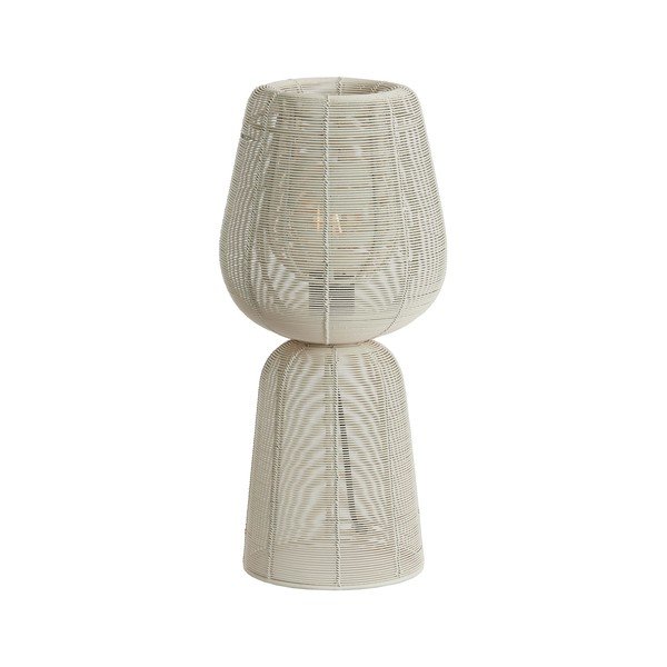 Krémszínű asztali lámpa (magasság 42 cm) Aboso – Light & Living-image-3