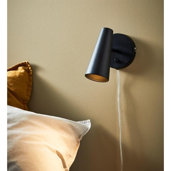 Crest fekete fali lámpa, magasság 17 cm - Markslöjd-image-1