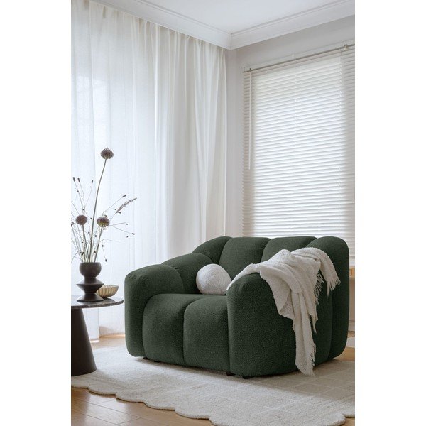 Sötétzöld fotel Shell – Miuform-image-2