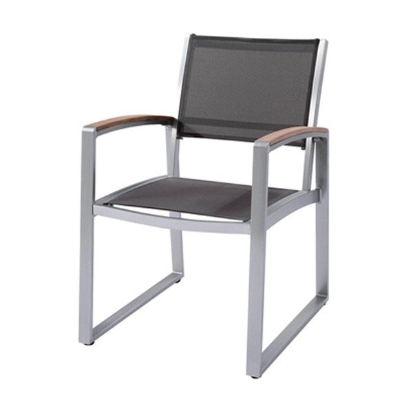 Szürke kerti fotel Ava – Garden Pleasure-image-1