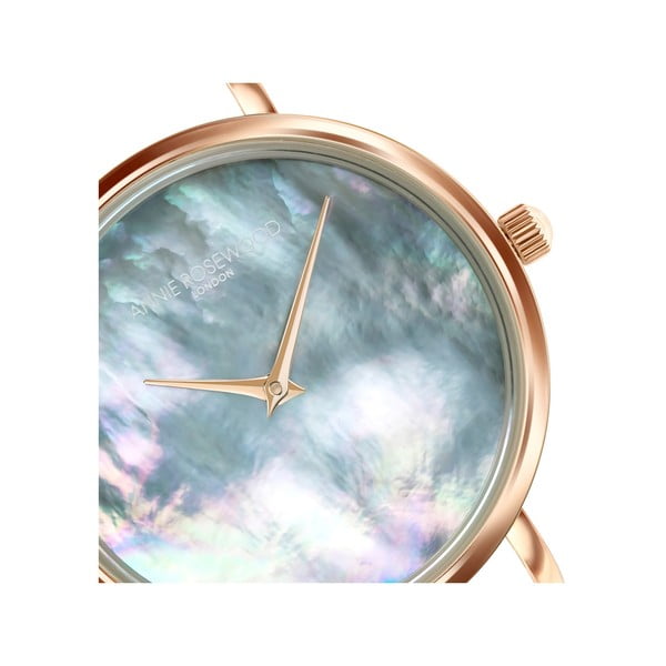 Pearl női karóra rozsdamentes acél pánttal - Annie Rosewood-image-1