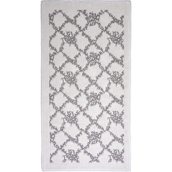 Sarmasik sötétbézs pamut szőnyeg, 80 x 150 cm - Vitaus