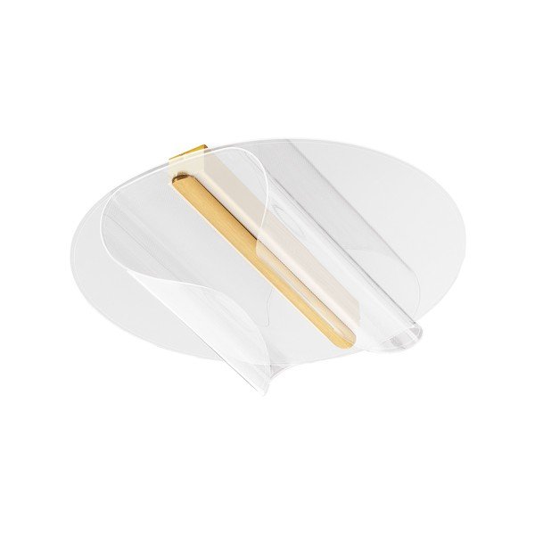 Aranyszínű alumínium LED dimmelhető mennyezeti lámpa 55x45 cm Valentin – Nova Luce
