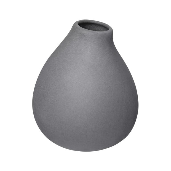 Sötétszürke porcelán váza készlet 3 db-os (magasság 9 cm) Nona – Blomus-image-2