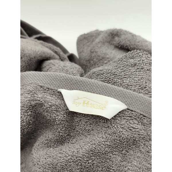 Sötétszürke strandtörölköző 100x180 cm Big – My House-image-1