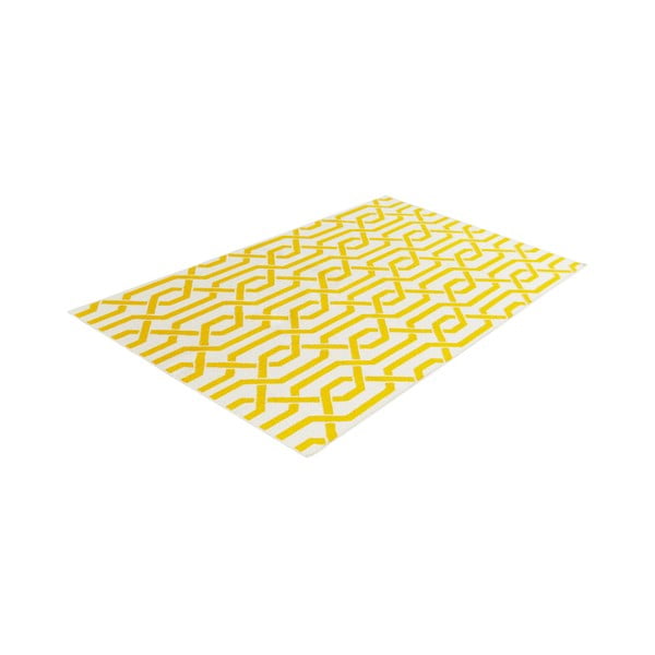 Camilla sárga gyapjú szőnyeg, 140 x 200 cm - Bakero