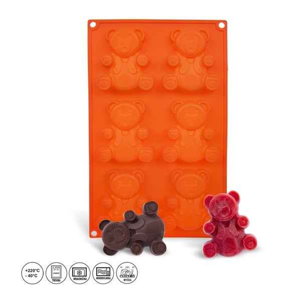 Mackó formájú szilikon sütőforma - Orion-image-2