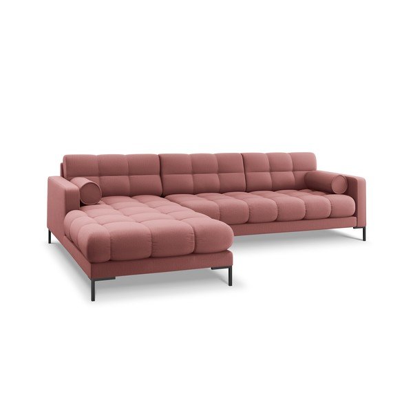 Bali rózsaszín sarokkanapé, bal oldali - Cosmopolitan Design-image-3