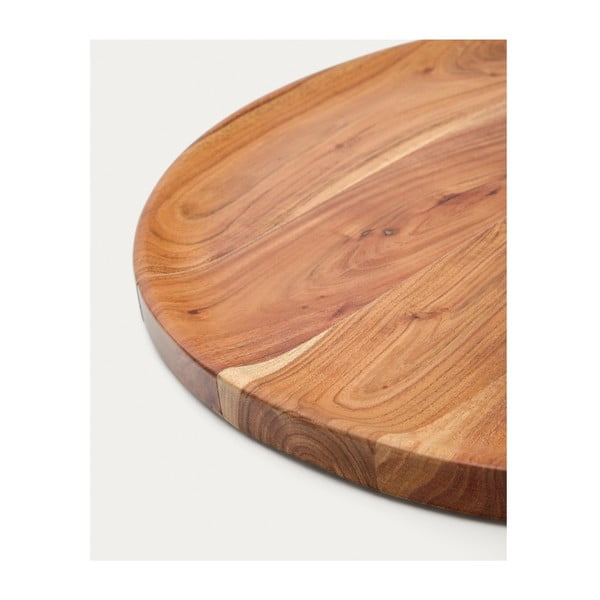 Szervírozó fa vágódeszka ø 50 cm Eitene – Kave Home-image-4