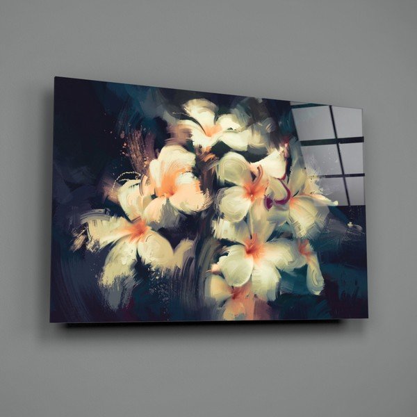 Painted Flowers üvegezett kép - Insigne-image-4
