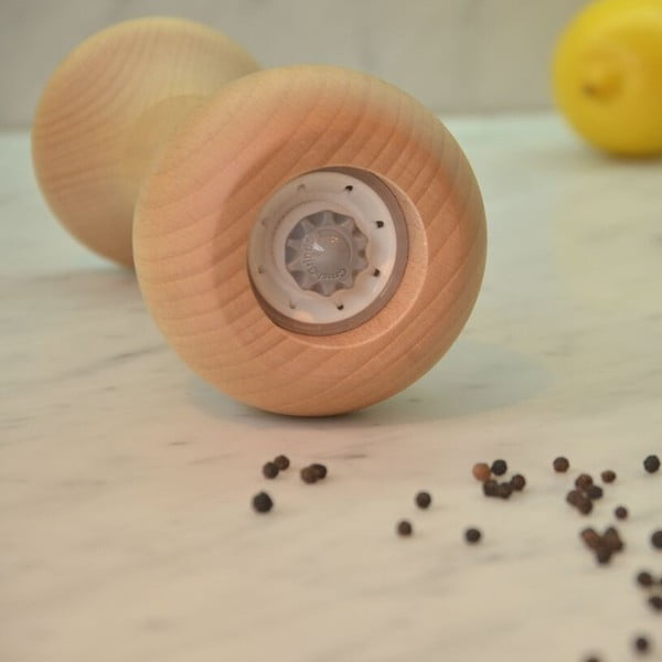 Grinder kis, fekete fűszerörlő tölgyfából - Wireworks-image-1