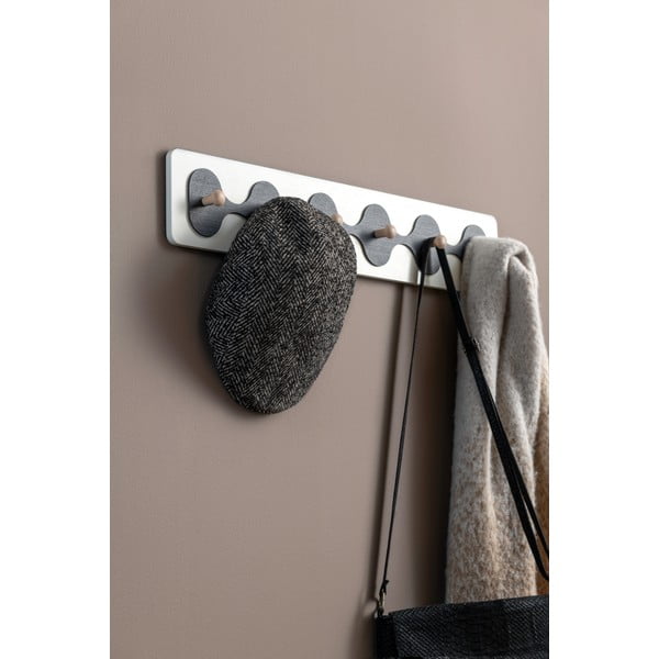 Fehér fali fogas 60 cm Rizar  – PT LIVING-image-1