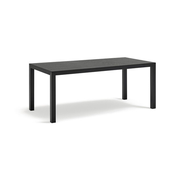 Étkezőasztal tölgyfa asztallappal 75x180 cm Alma – Teulat
