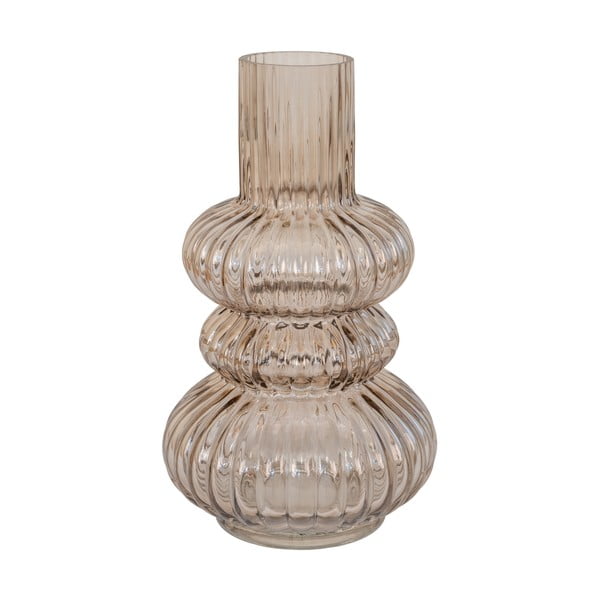 Barna üveg kézzel készített váza – House Nordic