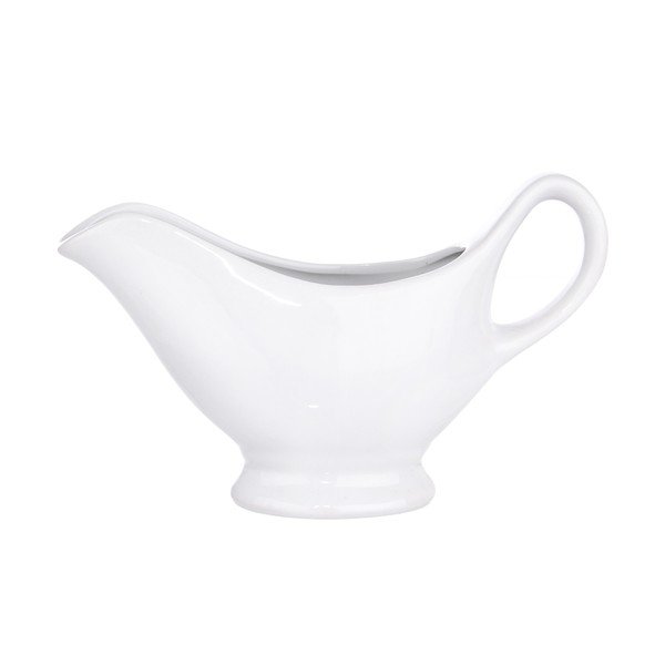 Pilar fehér porcelán szószos edény, 220 ml - Orion