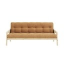 Mustársárga kinyitható kanapé 190 cm Grab Clear – Karup Design