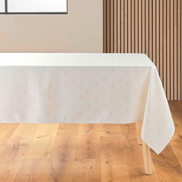 Jacquard asztalterítő karácsonyi mintával 140x250 cm Les Rennes – douceur d'intérieur-image-1