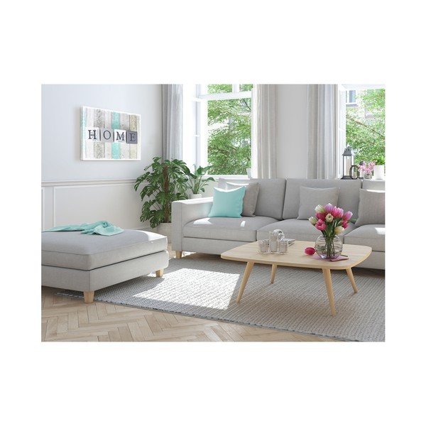Canvas Shabby Green Home fali kép, 32 x 42 cm - Styler-image-1