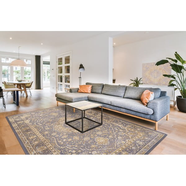 Szürke-bézs gyapjú szőnyeg 200x300 cm Zana – Agnella-image-1