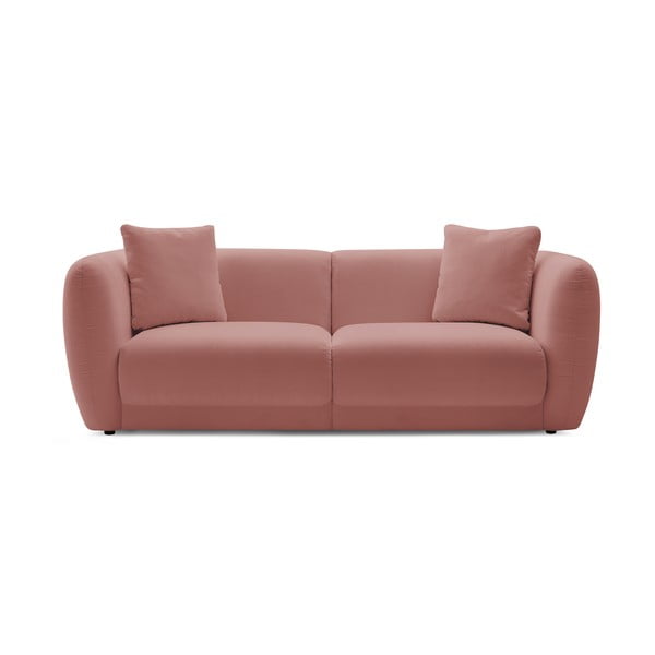 Rózsaszín kanapé 230 cm Bourbon – Bobochic Paris
