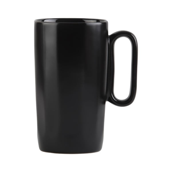 Fekete agyagkerámia bögre szett 2 db-os 330 ml Fuori – Vialli Design-image-2