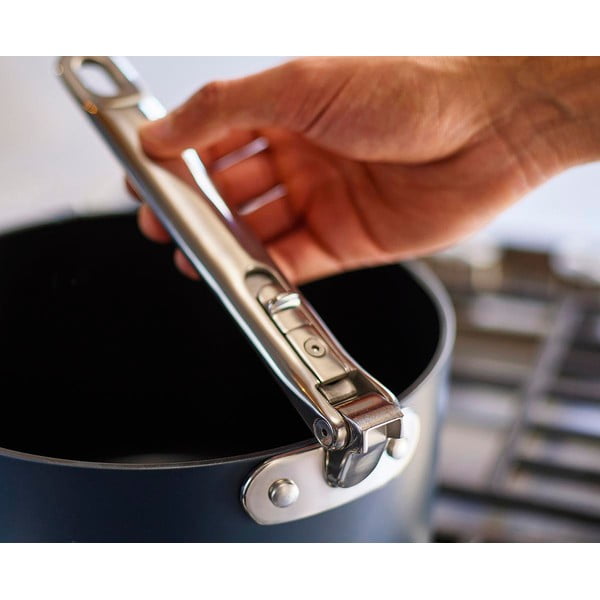 Indukciós tűzhelyhez alkalmas edény fedővel, kerámia felülettel Space – Joseph Joseph-image-1