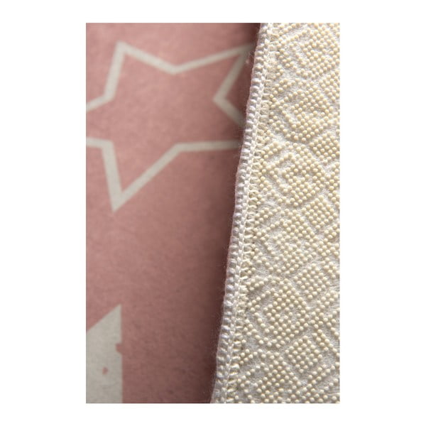 Pink Stars gyerekszőnyeg, 100 x 160 cm-image-2