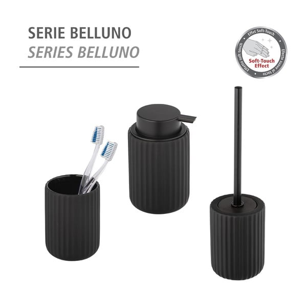 Belluno fekete wc-kefe - Wenko-image-4