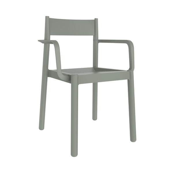 Danna 4 db szürkészöld kerti karfás szék - Resol