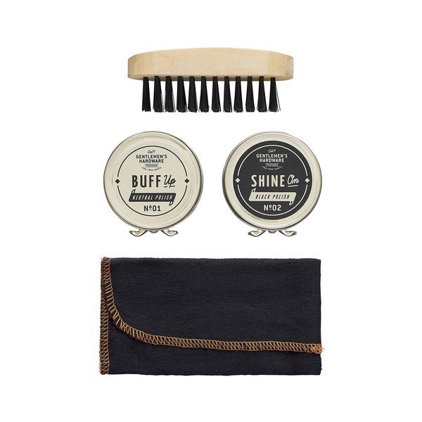 Cipőtisztító szett utazáshoz - Gentlemen's Hardware-image-2