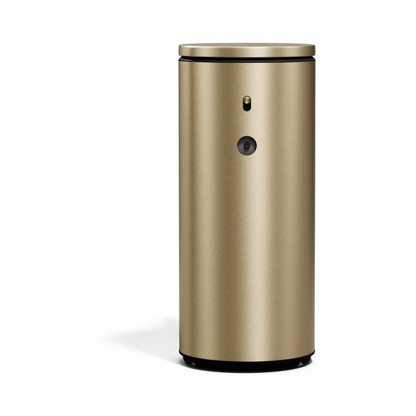 Matt aranyszínű automata acél szappanadagoló 266 ml – simplehuman-image-1