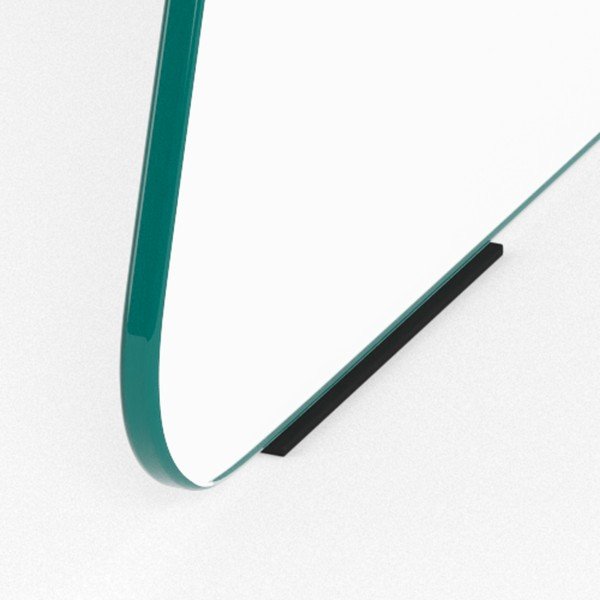 Üveg kerek dohányzóasztal ø 80 cm Samos – Actona-image-4