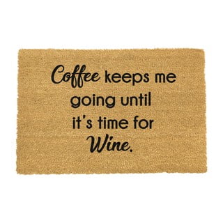 Coffee Keeps Me Going lábtörlő, 40 x 60 cm - Artsy Doormats