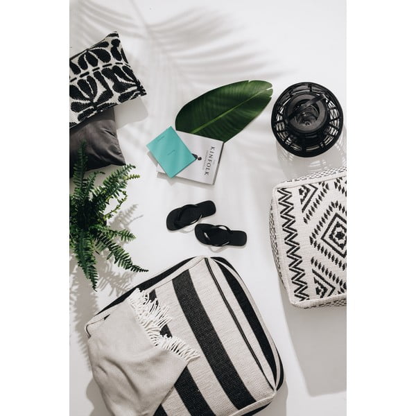 Skyline világosszürke pamutkeverék pléd, 140 x 180 cm - Euromant-image-4