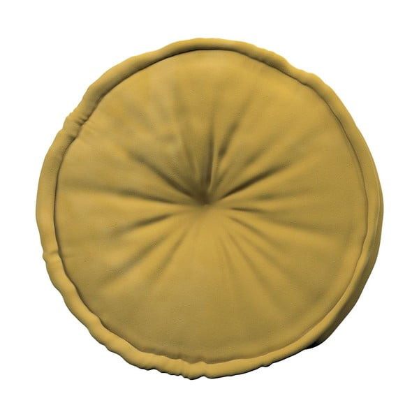 Ülőzsák Posh Velvet – Yellow Tipi-image-1