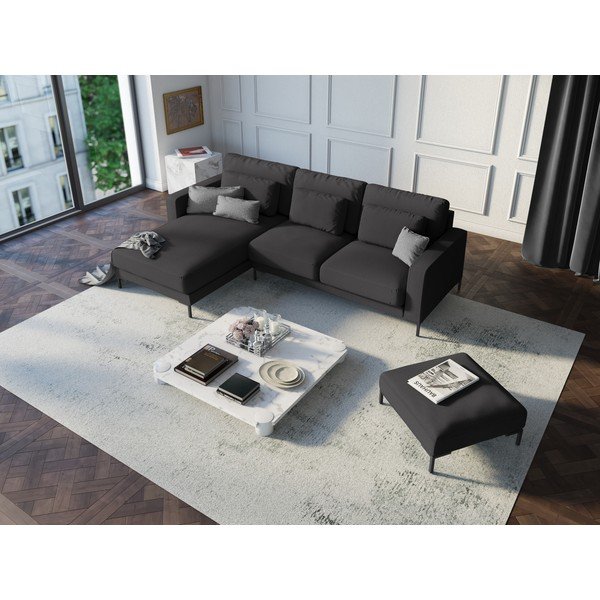 Seine sötétszürke lábtartó - Interieurs 86-image-1