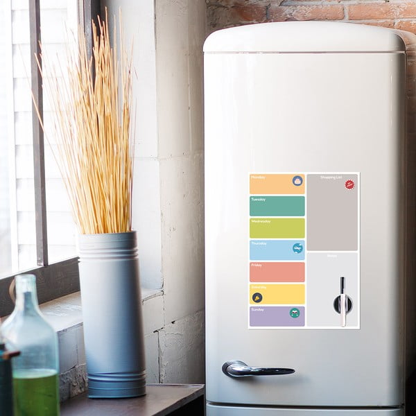 Mágneses tábla 30x42 cm Week Planner – Balvi-image-1