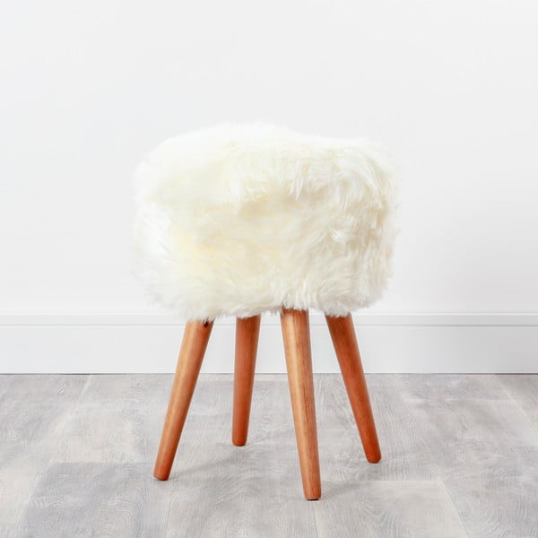 Bézs merinói gyapjú takaró, 140 x 200 cm - Native Natural -image-2