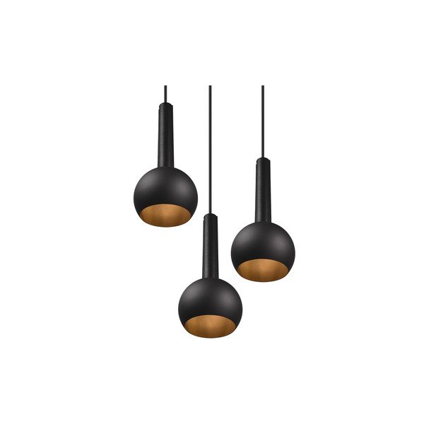 Fekete függőlámpa ø 52 cm Ciliana – CINQUE-image-1