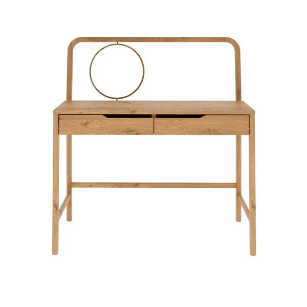 Tölgyfa fésülködőasztal 57x110 cm Twig – The Beds-image-3