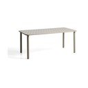 Acél kerti étkezőasztal 90x180 cm Brai – Kave Home