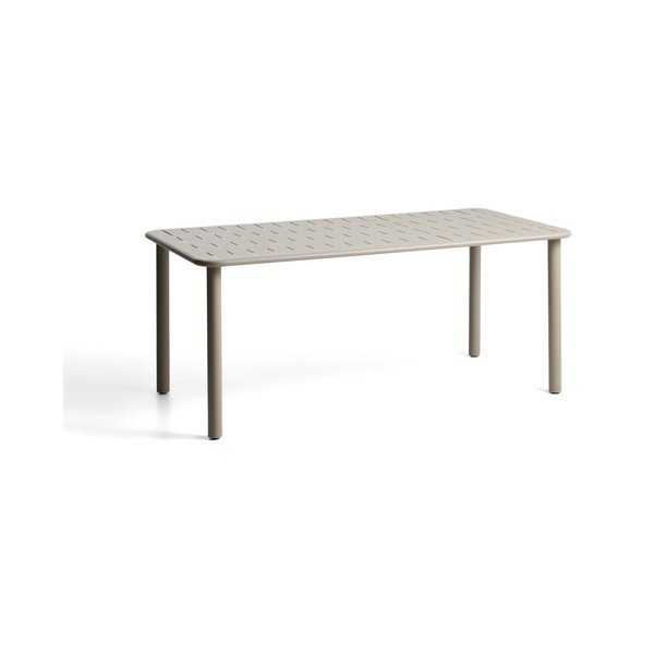 Acél kerti étkezőasztal 90x180 cm Brai – Kave Home