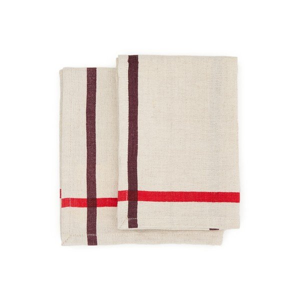 Lenkeverék tányéralátét szett 2 db-os 35x50 cm Delma – Kave Home-image-4