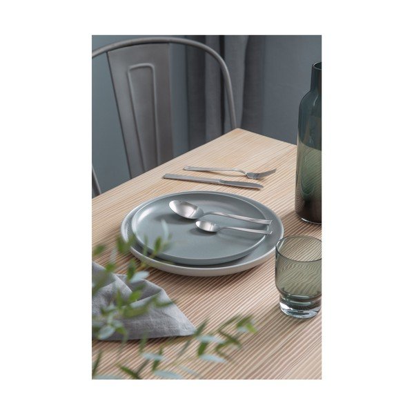 Ezüstszínű rozsdamentes acél evőeszköz készlet 16 db-os Thebe – Gense-image-3