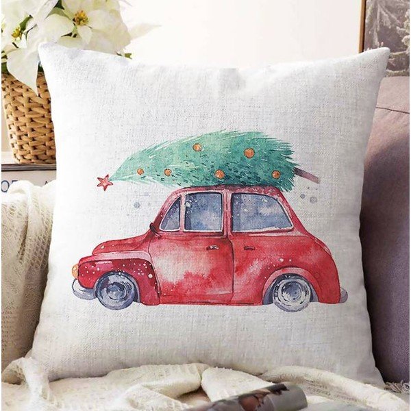 Párnahuzat karácsonyi mintával 43x43 cm Merry Christmas – Mila Home-image-1
