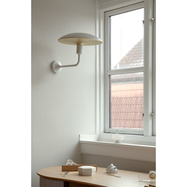 Fehér fém fali lámpa lámpabúra nélkül Santé – UMAGE-image-1